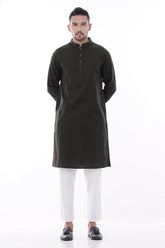 Men's Panjabi (Dk. Green)